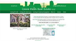 Desktop Screenshot of greenfieldsrealestate.com